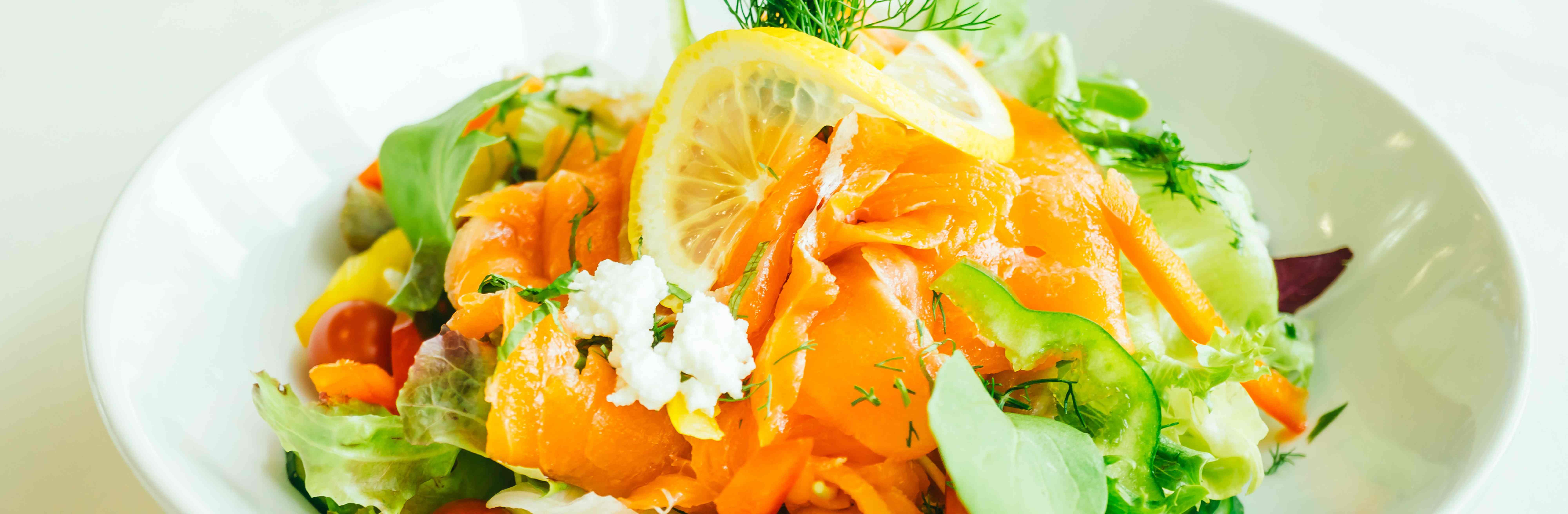 Beautifully plated food dish